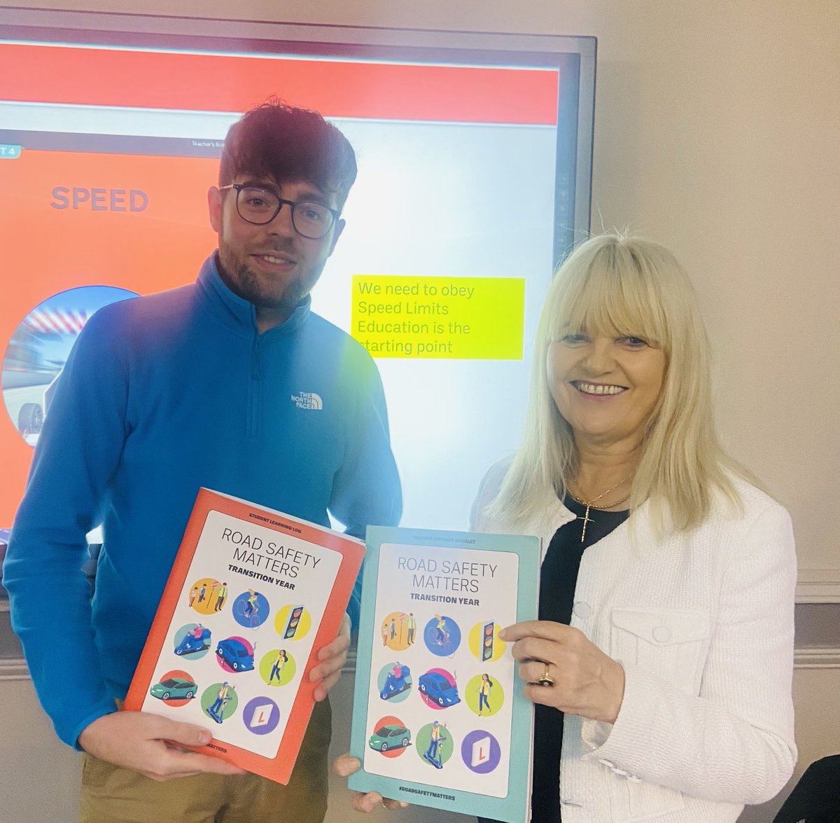 McHaleCaroline's tweet photo. I first met ⁦@evangorrell_⁩ ⁦@StudentEntProg⁩ , had the privilege to teach him #JCBusiness methodologies at ⁦⁦@MICThurles⁩ supervised him for his teaching practice &amp; today he participated in our ⁦@RSAIreland⁩ #roadsafety #TY in #Donegal Simply the best https://t.co/uGnCneDMmv