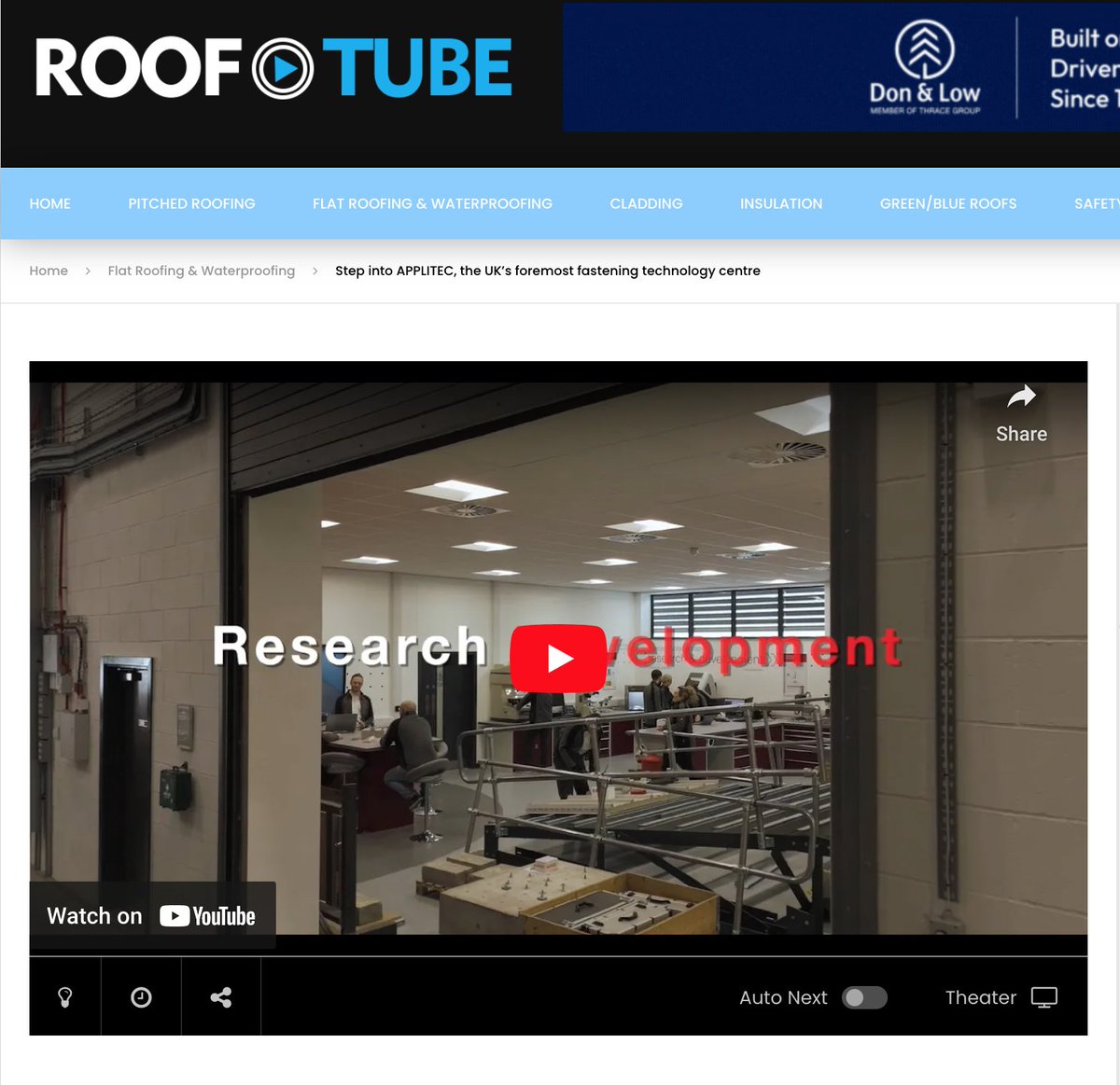 Total Contractor (@totcontractoruk) on Twitter photo Find out more about the <a href="/EJOTUK_Building/">EJOT UK Construction</a> Applitec Centre and how it can support the supply chain in incorporating the latest fastener technology into their projects with confidence: š„ roof-tube.co.uk/step-into-appl⦠Find out more about the <a href="/EJOTUK_Building/">EJOT UK Construction</a> Applitec Centre and how it can support the supply chain in incorporating the latest fastener technology into their projects with confidence: š„ roof-tube.co.uk/step-into-applā¦
