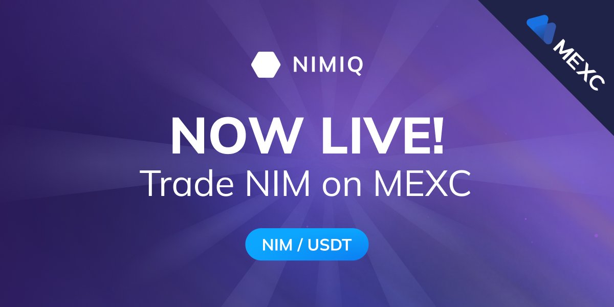 Nimiq — $NIM 🤝 tweet media