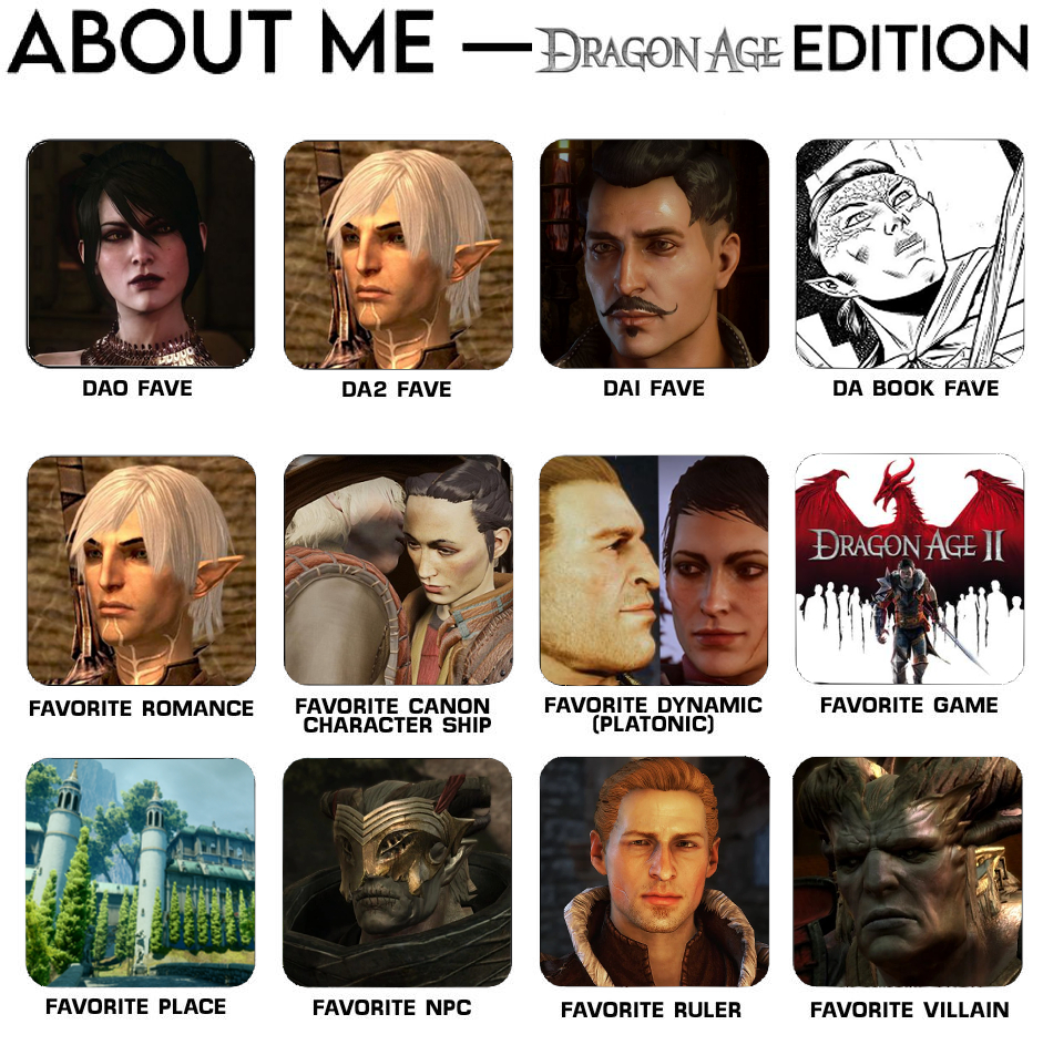 This was genuinely so hard to do xD Choosing favs is not for me