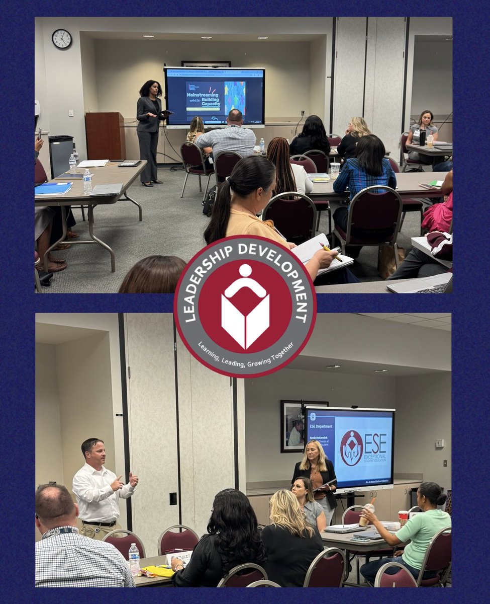 LeadPalmBeach's tweet photo. AAPP Session 2 was filled with a night of learning and strategies for our ELL and SWD! Thank you to @LeahRock10, Kevin McCormick, and Laura Schultze!!! 🌟 https://t.co/ZAJbcdio8w