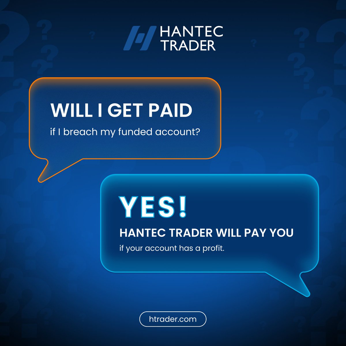 RZRFunded's tweet photo. 💡 Got questions about your funded account with Hantec Trader? We’ve got answers!

Ever wonder if you still get paid even after breaching your account? The answer is YES! ✅ As long as your account is in profit, Hantec Trader’s got your back! 💰

No worries, just trade smart and we’ll make sure you’re taken care of.

🚀 Let’s get that bag, no matter what!