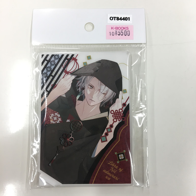 入荷情報】 「ニル・アドミラリの天秤」アクリルスタンドや缶バッジ