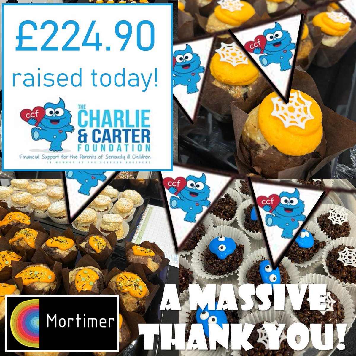 Mortimer (@mortimercc) on Twitter photo 💙🧁💜 YEAR 10 COFFEE MORNING! 💜🧁💙
☕️ A huge thank you to all of our families who attended our coffee morning today! ☕️
💙 We have raised a fantastic £224.90 for <a href="/charlie1carter/">The Charlie & Carter Foundation CCF</a> ! 💙 💙🧁💜 YEAR 10 COFFEE MORNING! 💜🧁💙
☕️ A huge thank you to all of our families who attended our coffee morning today! ☕️
💙 We have raised a fantastic £224.90 for <a href="/charlie1carter/">The Charlie & Carter Foundation CCF</a> ! 💙