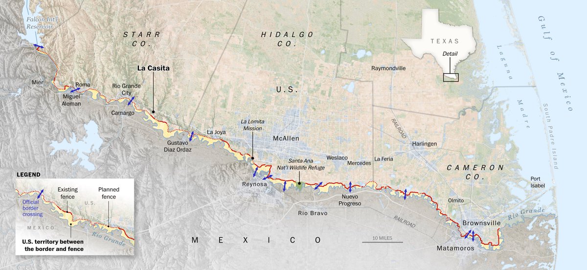 Expanding the border wall in South Texas would leave more U.S. land in limbo
washingtonpost.com/immigration/in…