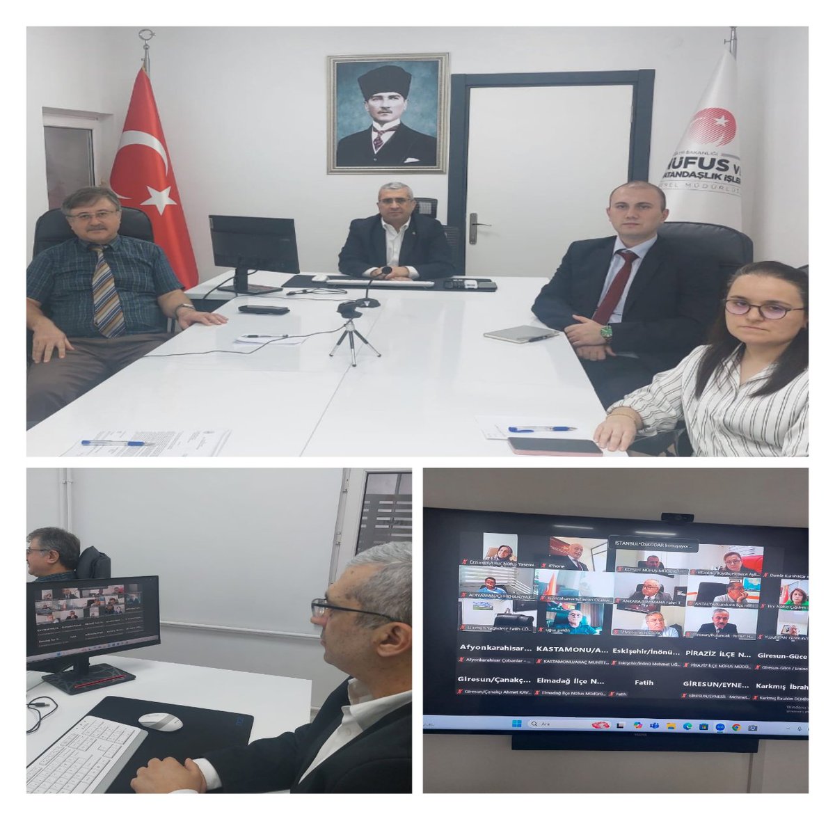 Giresun_Nufus's tweet photo. Haftanın son mesai gününde Giresun Nüfus Ailesi olarak Genel Müdürlüğümüz tarafından verilen "Bilgi Sistemleri ve Bilgi Güvenliği" konulu eğitime katıldık.

@valiserdengecti
@itasyapan
@TCNufus
@turgutmuslum02 https://t.co/nuqD8QcaYz