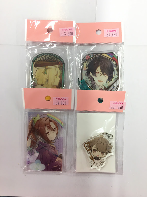 入荷情報】 「ニル・アドミラリの天秤」アクリルスタンドや缶バッジ