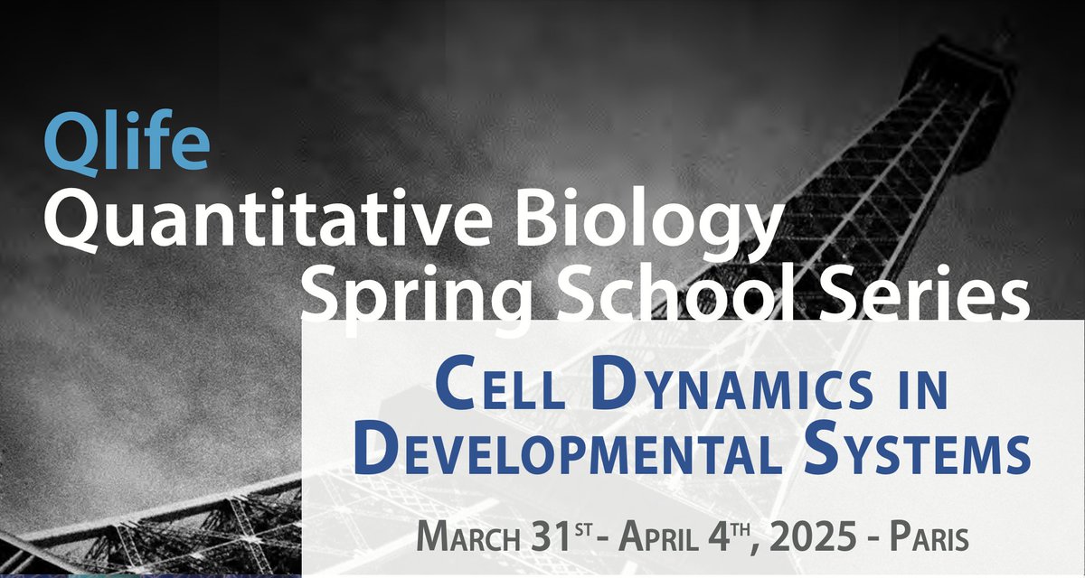 Thrilled to announce that applications for the <a href="/PslQlife/">PSL-Qlife</a>  Spring School at <a href="/ENS_ULM/">École normale supérieure | PSL</a> are open !  
All about #SpatialBiology #SingleCell #AI and tissue dynamics!

🗓March 31st to April 4th, 2025
📒edu.bio.ens.psl.eu/spip.php?artic…
✍️Application deadline: January 19th, 2025