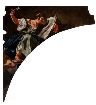 NoteArtHerstory's tweet photo. #SaintLuke, c. 1725, by #GiuliaLama (Italian, 1681-1747). Church of San Marziale; source, @Saveveniceinc, https://t.co/UZYB2wfrgd #womenartists #artherstory #FeastofStLuke #StLuke https://t.co/4Cfu3KkTK0