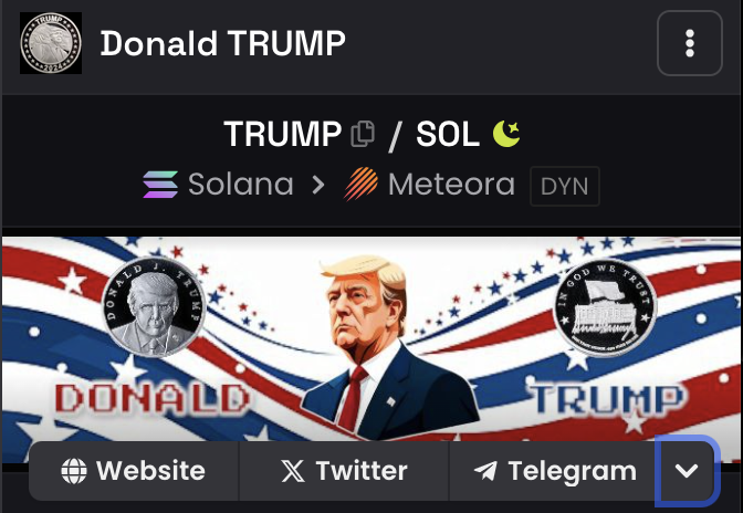 USPE24's tweet photo. 📍Congratulations for Trump's community The NEw Update 📸💣💣💣🚀🚀🚀🚀
https://t.co/pXSsOKkQeY
Contract adress:
5iuGGhbgJrNX8bcZq2gqBkXV6KxZj9Qx5nBYzfHLD46T

#Solmemecoin #memecoin #Solmeme https://t.co/hQ8lZbqbRD