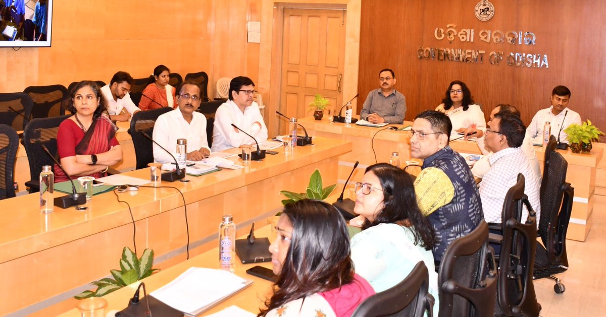 <a href="/DC_Odisha/">Office of Development Commissioner, Odisha</a> reviewed the performance of #AspirationalDistricts &amp; #AspirationalBlocks in presence of <a href="/PRDeptOdisha/">Panchayati Raj and Drinking Water Department</a> <a href="/krushibibhag/">କୃଷି ବିଭାଗ, ଓଡ଼ିଶା</a> <a href="/WCDOdisha/">Department of WCD, Government of Odisha</a> <a href="/SDTEOdisha/">Skill Development and Technical Edn. Department</a> <a href="/HFWOdisha/">H & FW Dept Odisha</a> <a href="/SMEOdisha/">EducationOdisha</a> Departments. Committed to #ViksitOdisha #ADP #ABP
<a href="/CMO_Odisha/">CMO Odisha</a> <a href="/IPR_Odisha/">I & PR Department, Odisha</a> <a href="/NITIAayog/">NITI Aayog</a> <a href="/_anugarg/">Anu Garg</a> <a href="/manish0633/">Manish Agarwal</a>