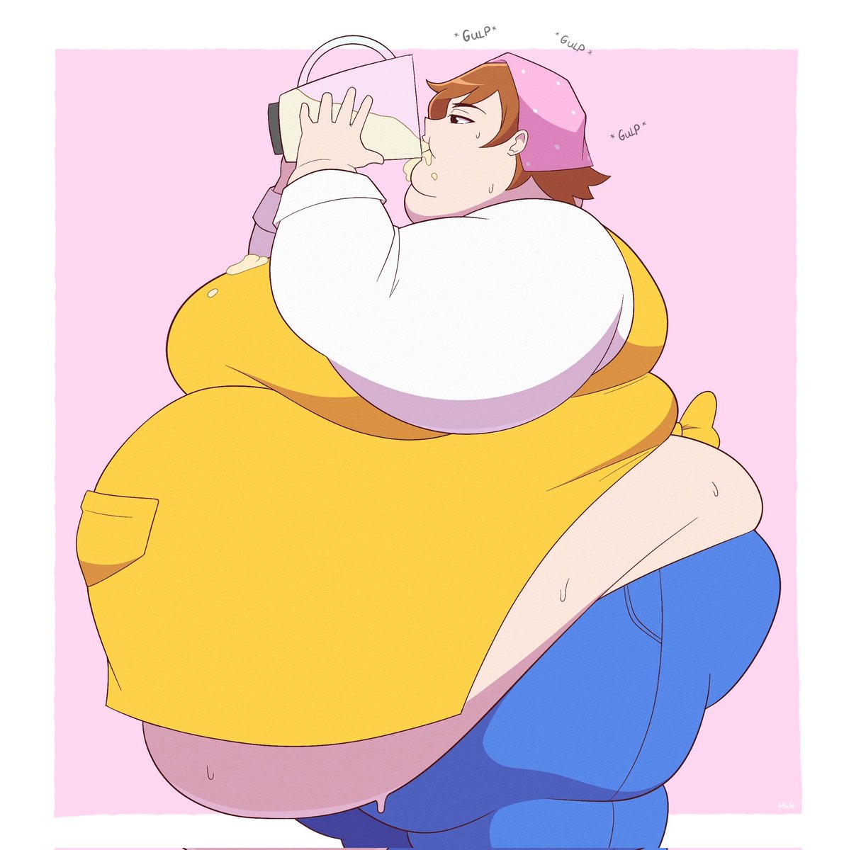 Mama always gotta have her taste test before anything :D