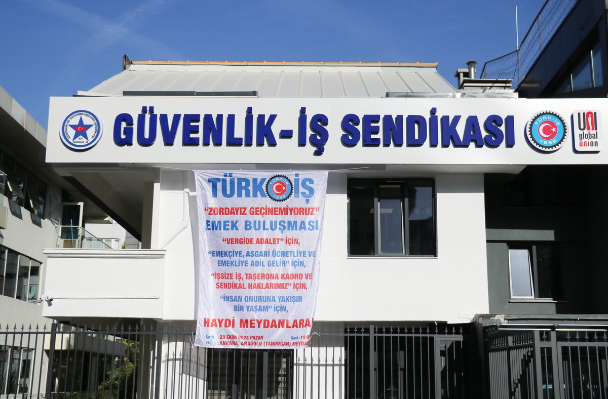 Guvenlik_is's tweet photo. Zordayız Geçinemiyoruz!
20 Ekim'de Ankara Tandoğan Meydanındayız!!
#zordayizgecinemiyoruz
@turkiskonf @Guvenlik_is https://t.co/xiLWuuSyxm