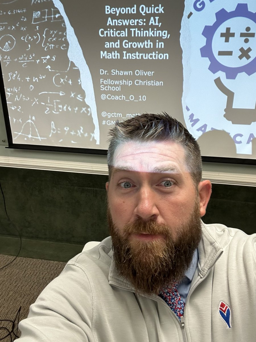 Coach_O_10's tweet photo. Thrilled to step up to the plate and present at #GMC2024!
Excited to combine my passions for math and growth mindset to hit a homerun in learning! βΎοΈπ
See you at the Georgia Math Conference! @gctm_math #MathAllStars https://t.co/R2YbLFvHHv