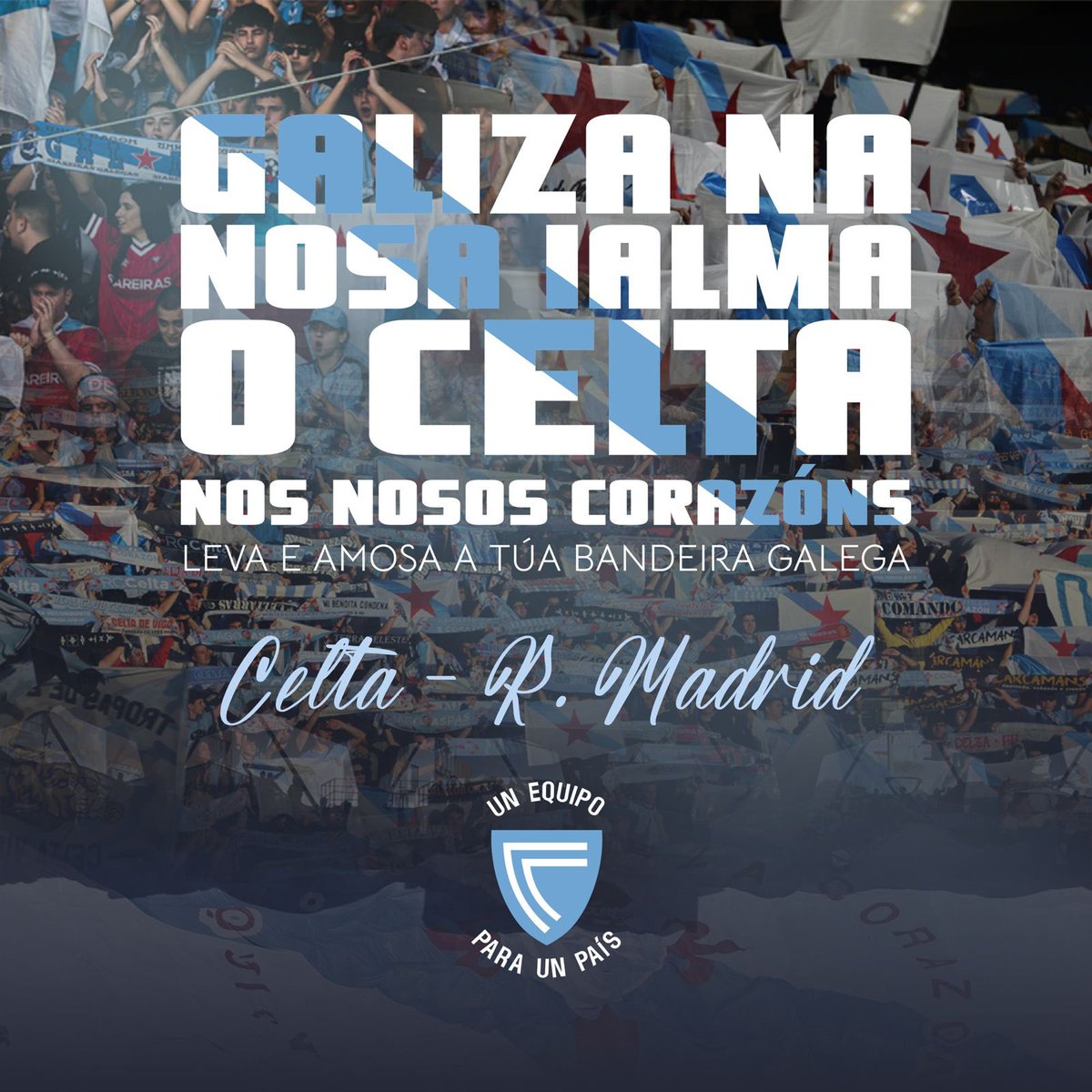 adrianrbravo's tweet photo. Este sábado, en Balaídos todas e todos coas nosas bandeiras galegas. Somos un pobo con identidade, lingua e cultura propia. 

📣 Faremos que se observe en todo o mundo! 

#GalizaPode #AfoutezaeCorazón https://t.co/CEuxtzTd4y