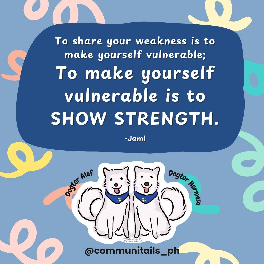 If you need someone to talk to, we're right here for you. 🐶

💙 Dogtor Alef &amp; Dogtor Hermoso

#MentalHealthPH #mentalhealth #mentalhealthmatters #mentalhealthawareness #nationalmentalhealthmonth #communitails #communitailsph #therapydog #MutualHealing #mutualhealing