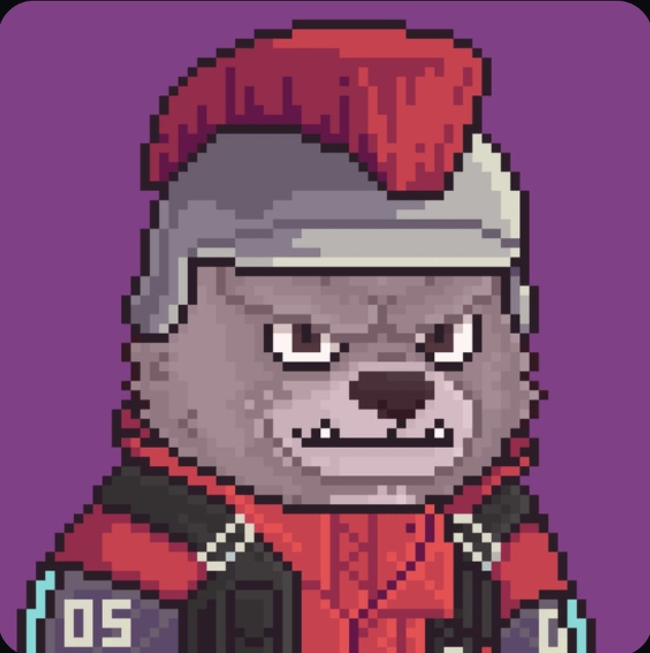 PatrickCrypt13's tweet photo. @ALAVEDENCH Two things to do. Join the #WarOnRugs with @RugdollzNFT and then get #Brawlin with the @BrawlerBearz https://t.co/G0uljzrBkK