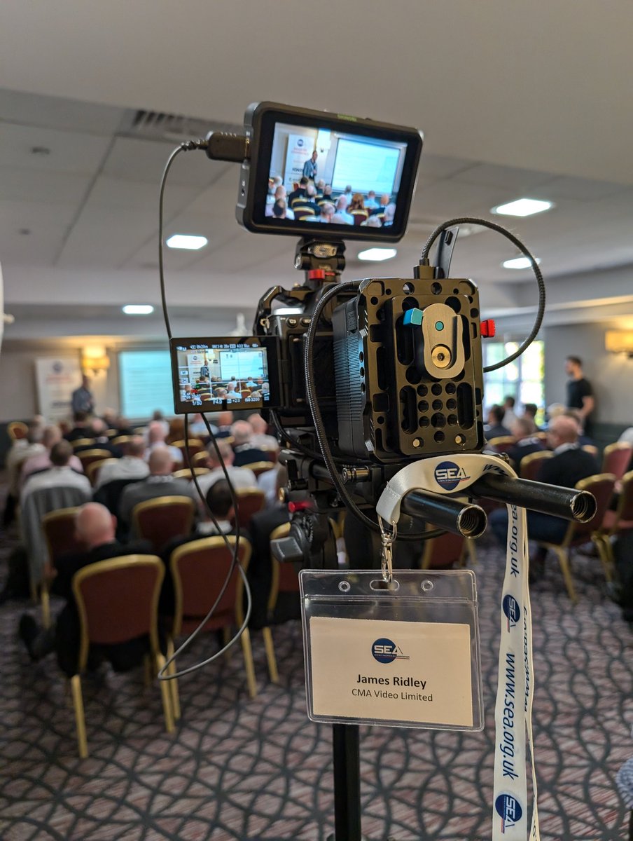 cma_video's tweet photo. Great to be part of the Surface Engineering Association (SEA) Industry Conference, capturing the insights and innovations shared by industry leaders. Exciting to see where the future of surface engineering in the UK is headed. https://t.co/ZGlDPLyO4n