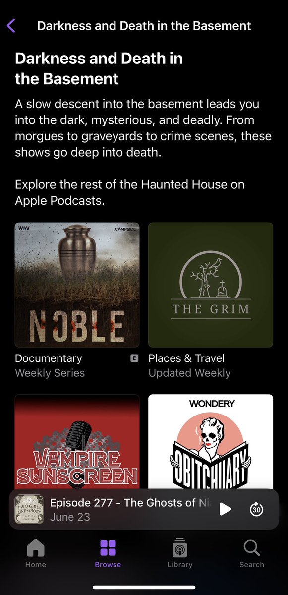 The Grim is being featured on Apple! Attempting to remain calm but screaming