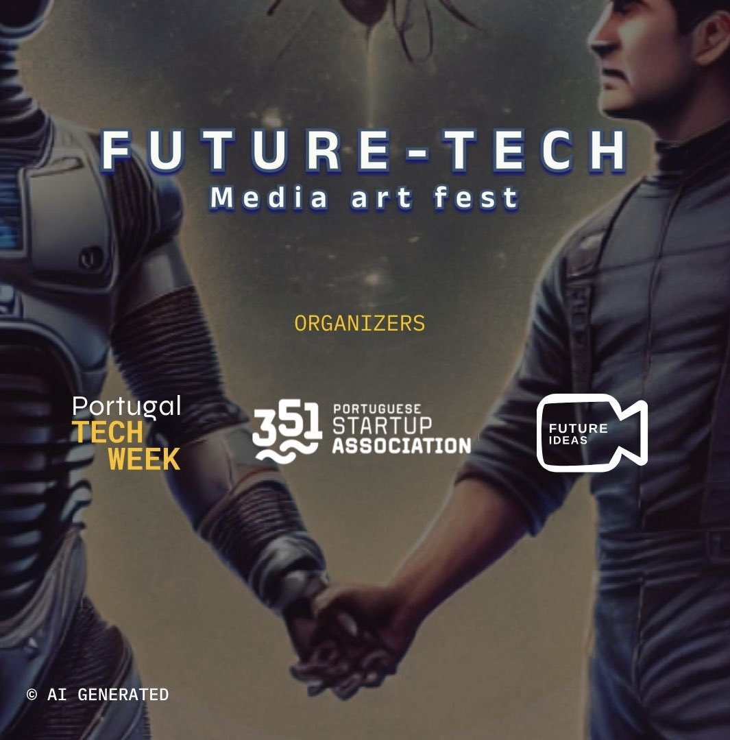 PT_TechWeek's tweet image. 🎥✨ Creators, this is your chance! Submit your short film, documentary, or images of emerging technologies to Future-Tech 2024 at #PortugalTechWeek. Make sure to submit before October 25th, 2024! 🚀 portugaltechweek.com/future-tech-20… #FutureTech #EmergingTech #TechInArt