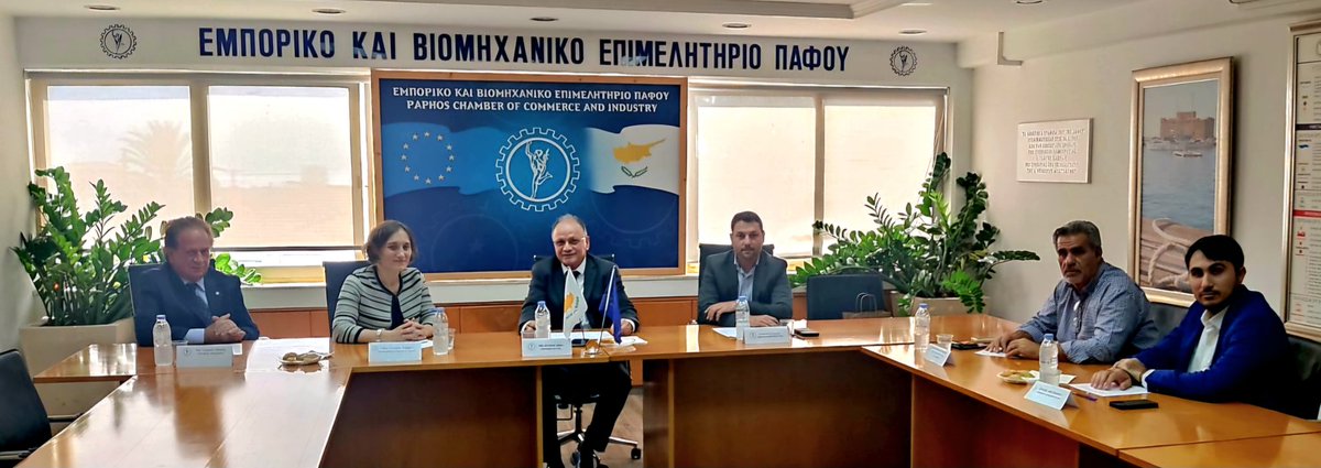 Meeting with H.E Ambassador <a href="/FranceaChypre/">France à Chypre</a> Mrs Clélia Chevrier Kolačko. Discussion focused on strengthening relations between 🇫🇷 and 🇨🇾  community in the fields of tourism, education, and archaeology as well as exchange of knowledge in the field of quality wine production.