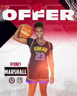 After a great conversation with Coach McKeon, I’m blessed and grateful to announce I’ve received and offer the University of Wisconsin!! Go Badgers ❤️🤍?!?! #notcommited