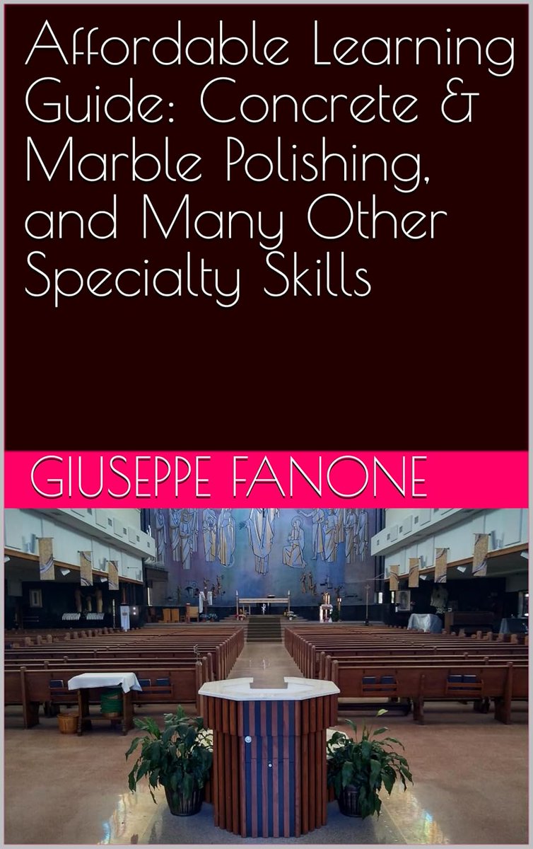 TwBookClub's tweet photo. #BookoftheDay, October 18th — #Nonfiction, #Rated5stars

Temporarily FREE on Kindle:
https://t.co/xpMWapy73D

Affordable Learning Guide: Concrete &amp; Marble Polishing, And Many other Specialty Skills by Giuseppe Fanone

#selfhelp #freebooks https://t.co/x8FuBPsUuq