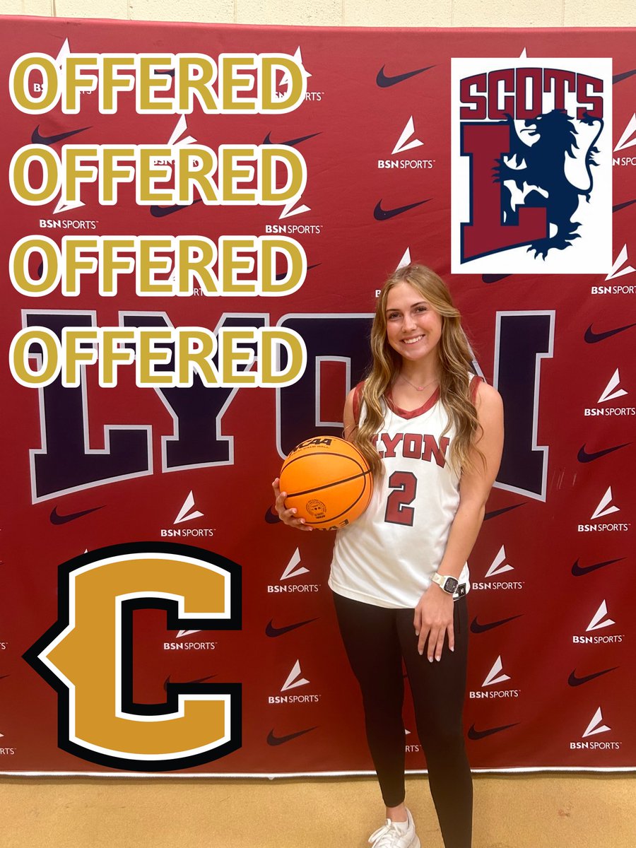 Congrats to junior guard Lexi Wallace on her offer to play basketball at Lyon College!! We are proud of you!! Go Jackets! #PoundTheStone