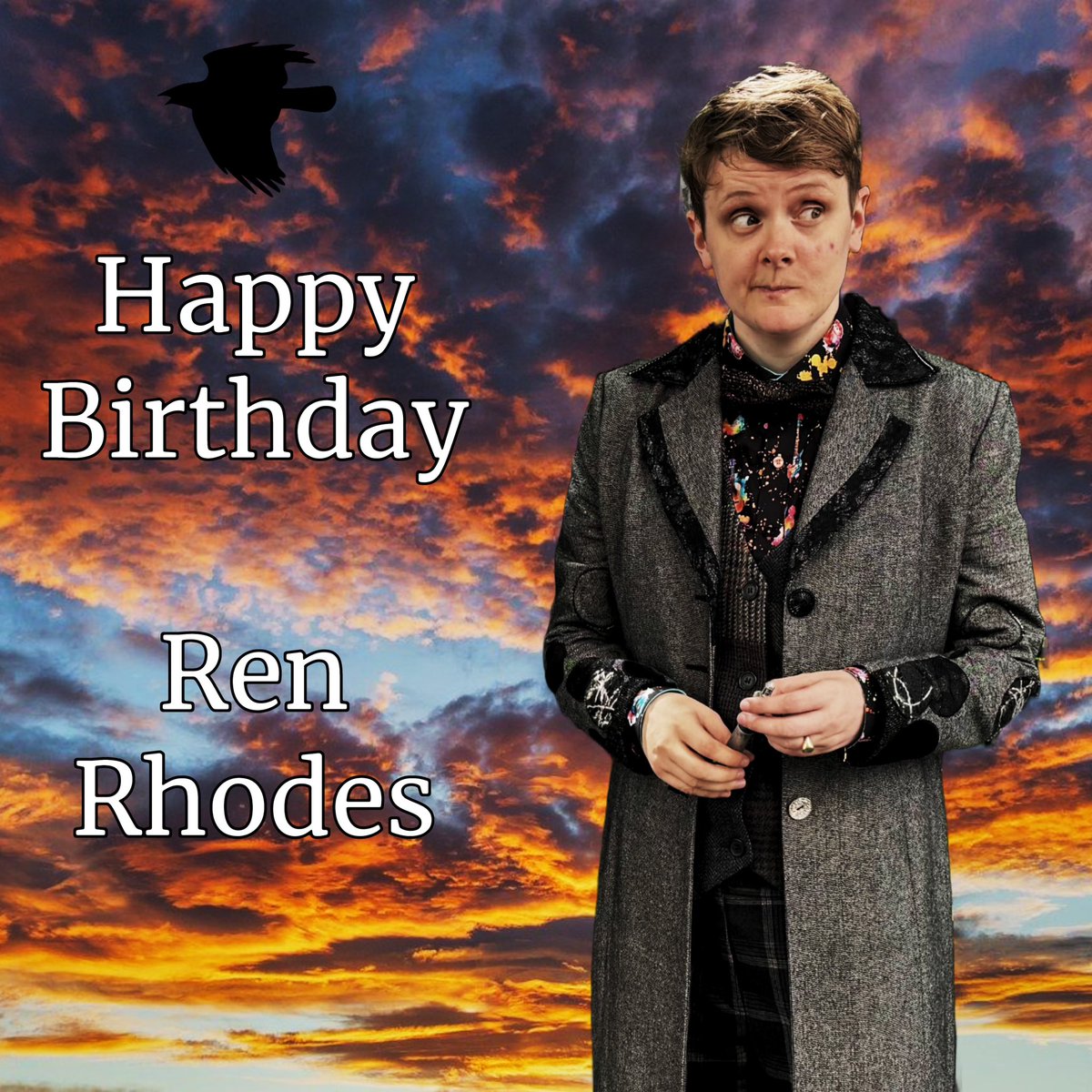 ManAtDeskProd's tweet image. A very happy birthday to Ren Rhodes (also credited as Sue Rhodes), who plays Emma, as well as the Raven Doctor! 

@suempro
