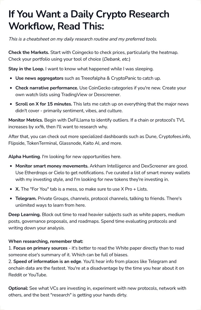 If you want a daily crypto research workflow, read this: