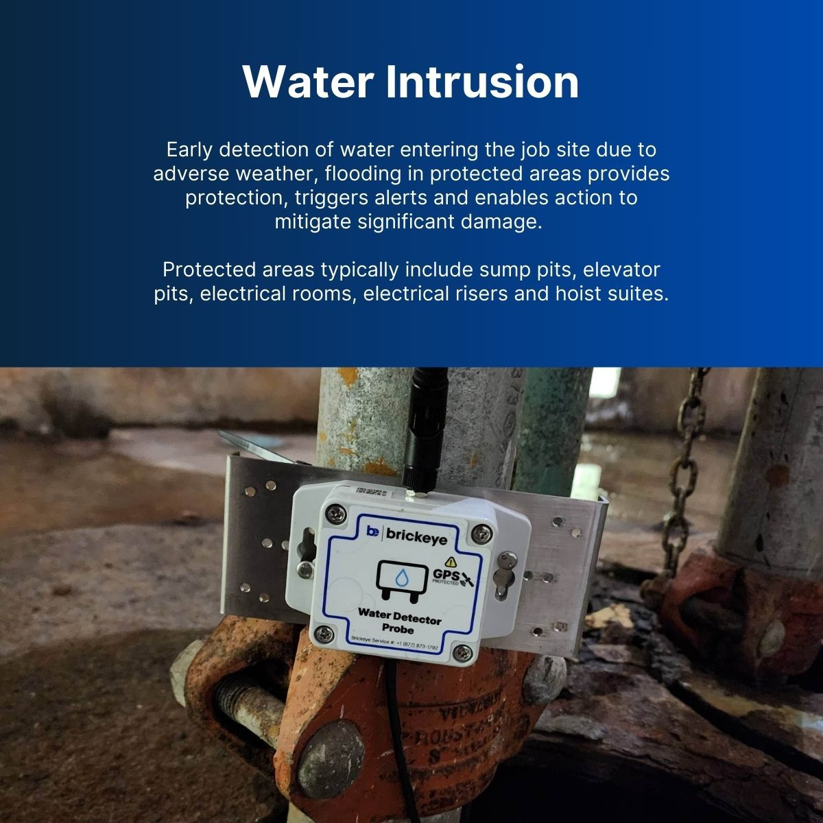 brickeye_IoT's tweet image. Early detection of water intrusion or escape during off-hours and weekends provides protection in critical job site areas, triggers alerts and enables action to mitigate significant damage.

#waterdamage #buildersrisk #constructionprotection