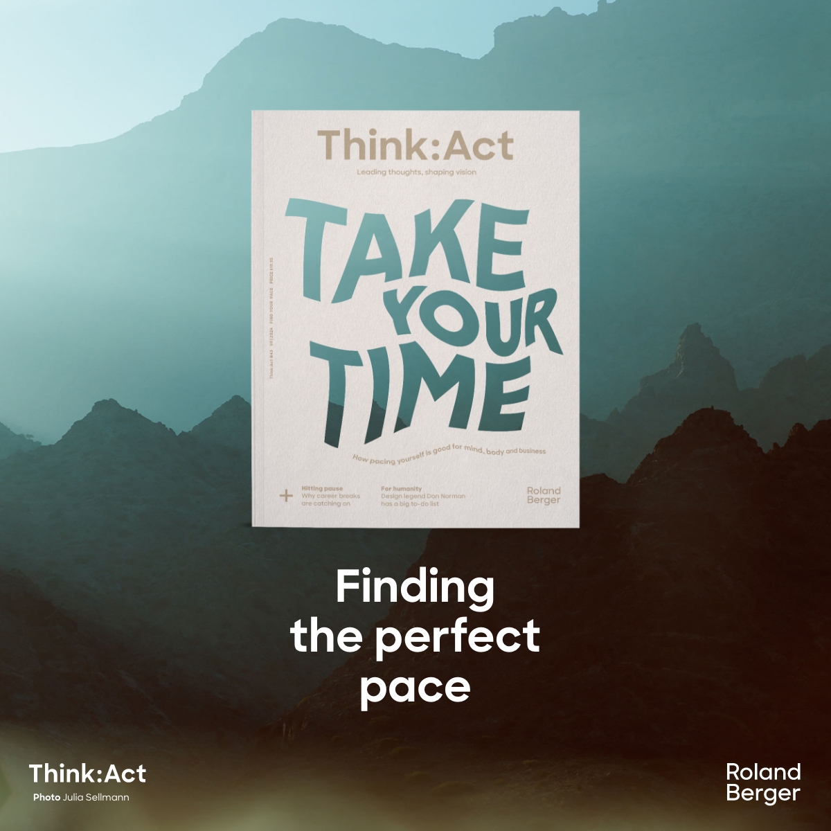 RolandBerger's tweet image. 🌪️ Are you about to dash to your next meeting, jump on a video call or write an instant response to someone over Teams? 

In the new #ThinkActMagazine we question the hustle culture and ask: 
❓ Why the hurry? 

There are phases when it makes good business sense to stop, take