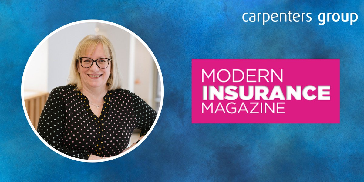 Carpenters Group (@carpentersgroup) on Twitter photo Carpenters Group CEO, Donna Richards, recently featured in the latest <a href="/ModInsuranceMag/">Modern Insurance Magazine</a> edition speaking about reclaiming stability in the UK insurance industry.
“We have to listen to our customers, and failure to do so will come at a cost.”
Click below to read more Carpenters Group CEO, Donna Richards, recently featured in the latest <a href="/ModInsuranceMag/">Modern Insurance Magazine</a> edition speaking about reclaiming stability in the UK insurance industry.
“We have to listen to our customers, and failure to do so will come at a cost.”
Click below to read more