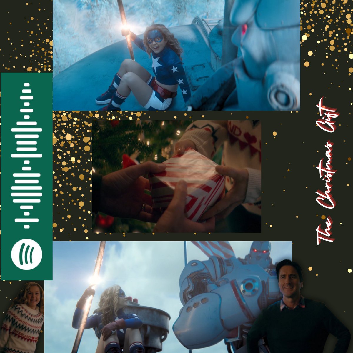 becharm_27's tweet photo. Happy birthday, @pinartoprak 🎶 Here are some more @SpotifyUSA song code edits to celebrate the stellar score of #DCStargirl 💫 STILL waiting on the release of the season 3 soundtrack @watertowermusic 
#Stargirl #SaveStargirl #NEVERTHEEND #SaveOurSuperheroes #SaveTheUnderdogs https://t.co/jOSnxRz7O6