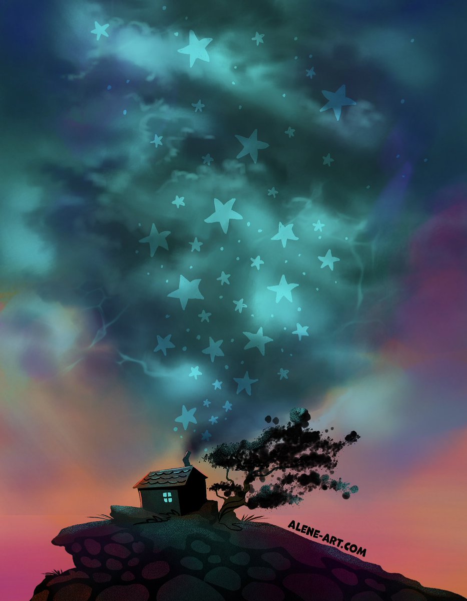 Gave an old piece a bit of a zhuzh for #colour_collective #CCDarkTurquoise, so as to keep the to do list manageable. It’s been a week and my weekend is packed too. How about you? 

#Kidlitart