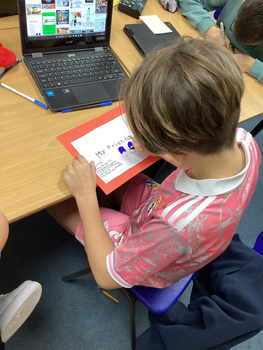 DSATBadgerbrook's tweet photo. In support of Go Bright for Bodie, Class Woodpecker took a moment to engage in a variety of creative ways to show their loved ones what they mean to them and why they make them a happier person.

It has been a lovely way to round off an incredible start to the year. https://t.co/afQngGX0um