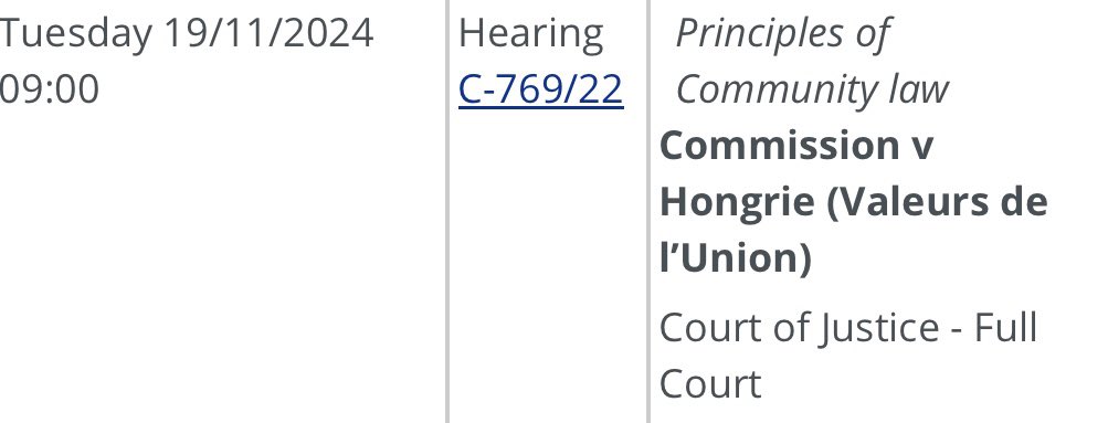 ld_spieker's tweet photo. Are you ready for a landmark judgment? Just discovered that the @EUCourtPress will hear the @EU_Commission’s infringement action against Hungary for the violation of LGBTIQ rights in full court. No matter what: the case name is 🔥! https://t.co/sCcd8q2VTM