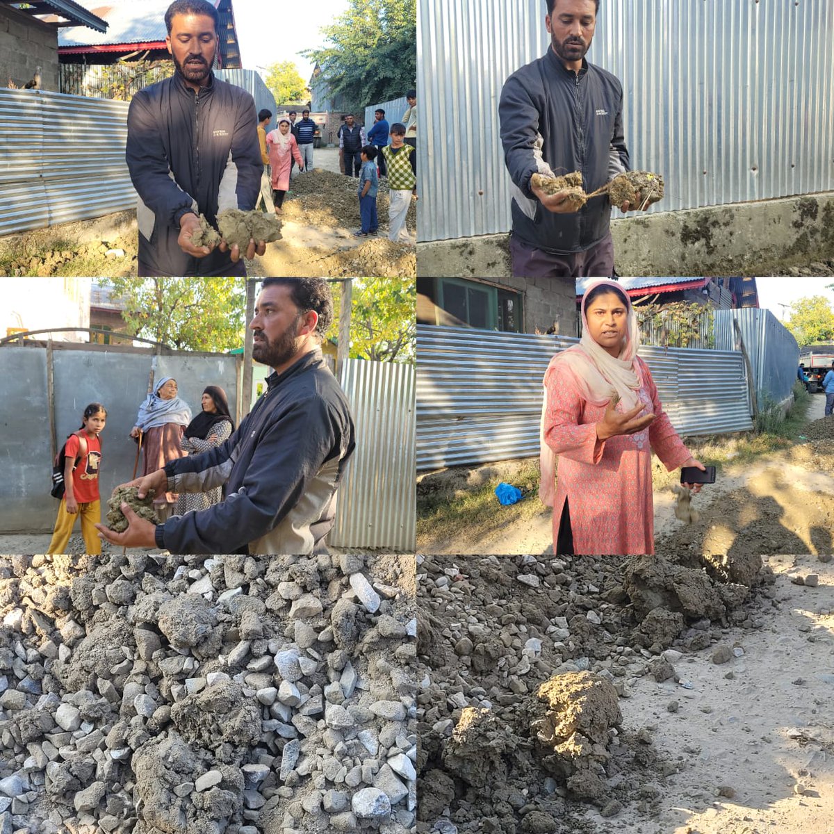 BhatDanish98's tweet photo. Locals allege R&amp;B Department of Langate  using substandard material for road macadamization at Langate Guloora Village 

@OfficeOfLGJandK 
@dckupwara 
@errashid11 
@RnBkashmir 
@SudanAyushi 
@infokupwara 
@JavedDar_NC https://t.co/LlIAq2ohuu
