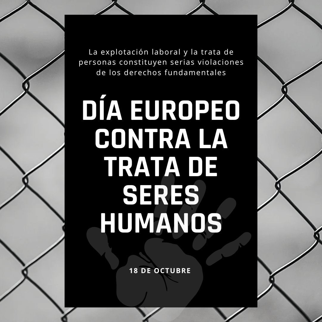 📢 Hoy es el Día Europeo contra la Trata de Seres Humanos, expresión contemporánea de esclavitud

📊Informes del #GRETA afirman que las políticas migratorias restrictivas aumentan el riesgo de trata y las migraciones en condiciones inseguras

👇¿Más info?
cermigracions.org/flee-asset/