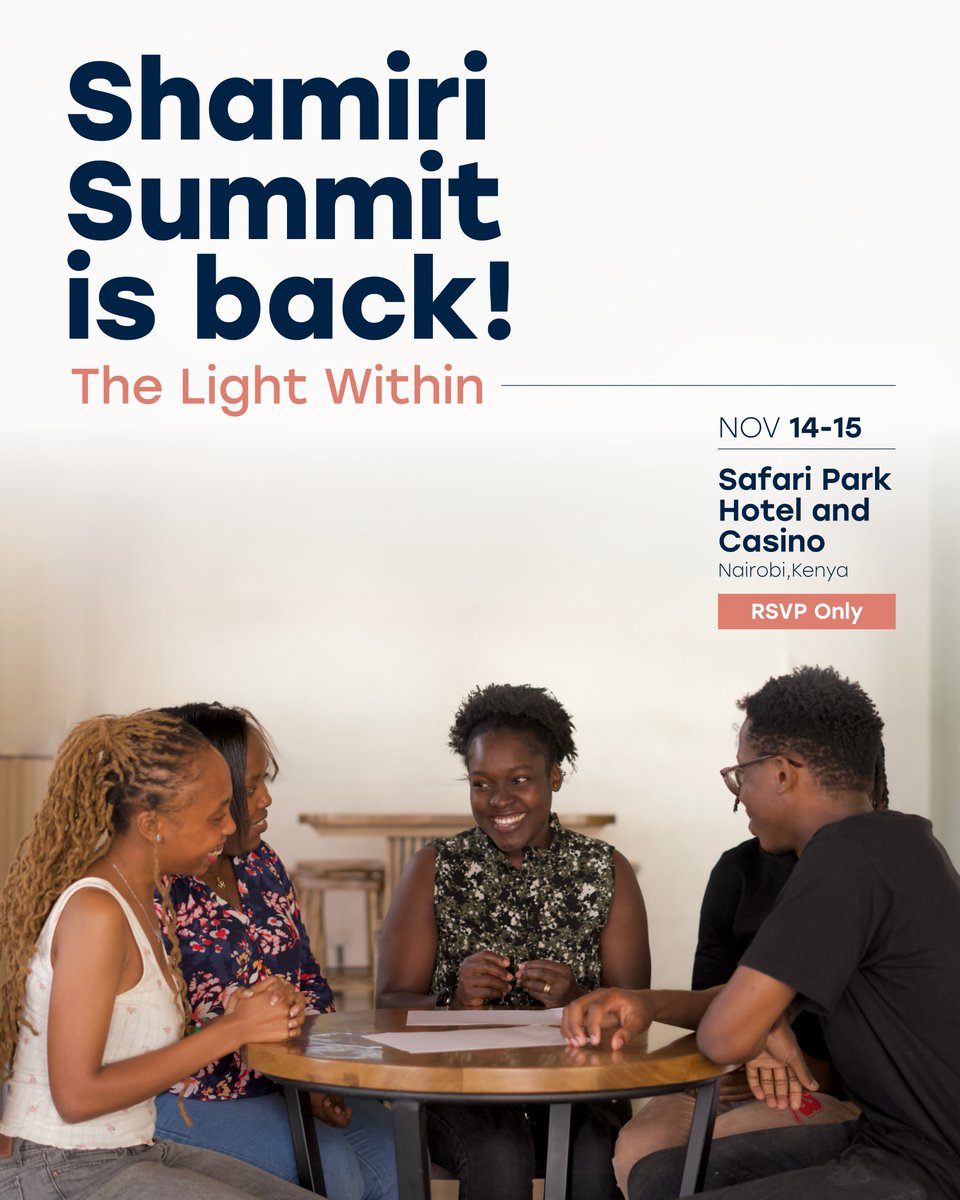 The #ShamiriSummit is back! 🤩

1/🧵
