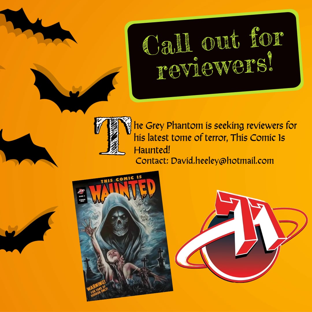 The77Ltd's tweet photo. #thiscomicishaunted !!! @DavidHeeley73

#halloween2024 https://t.co/NaZvnjLQdn