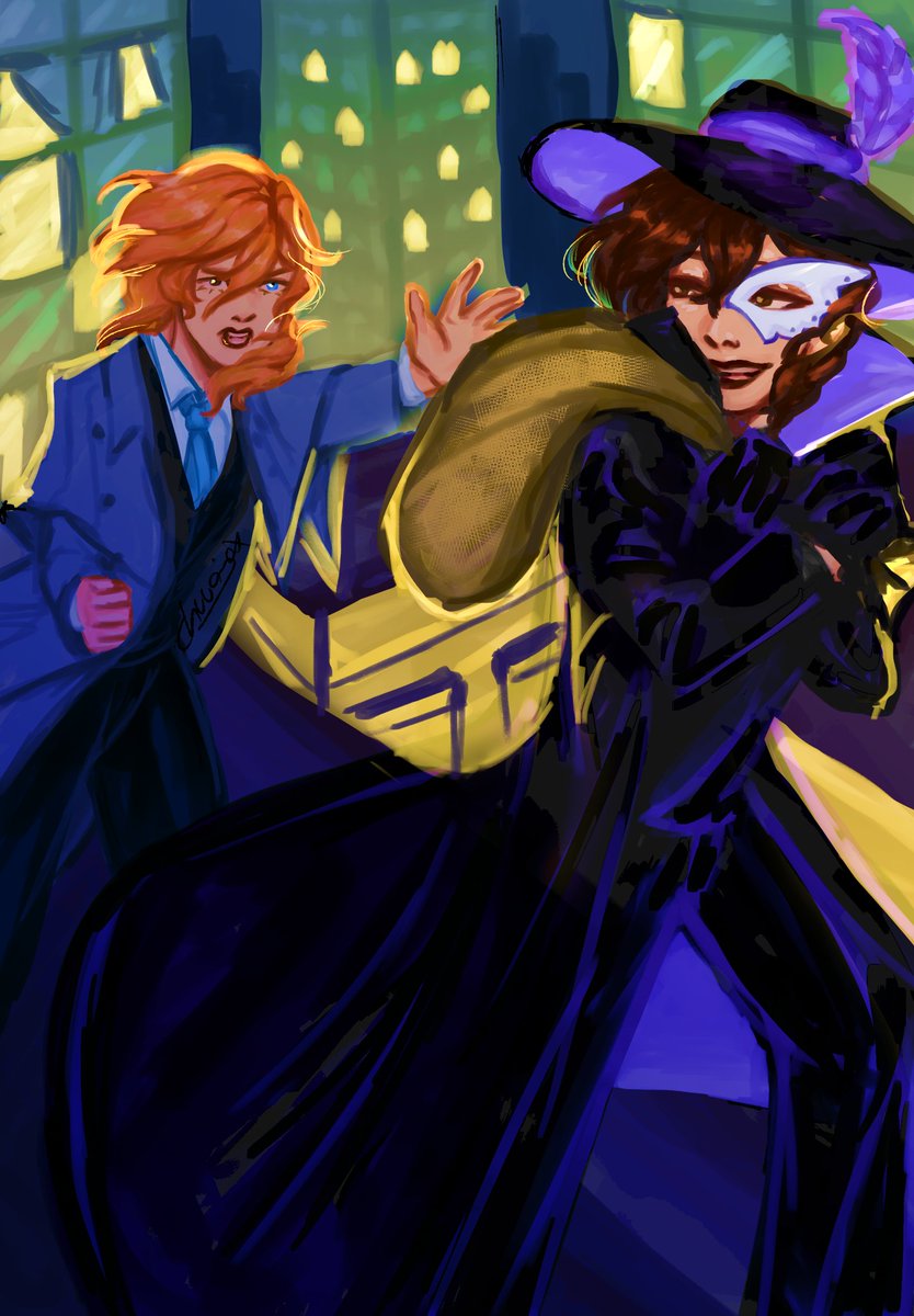 Day 5: Phantom Thief Detective "You can't get away."
#太中 #skkAUsWeek #skk