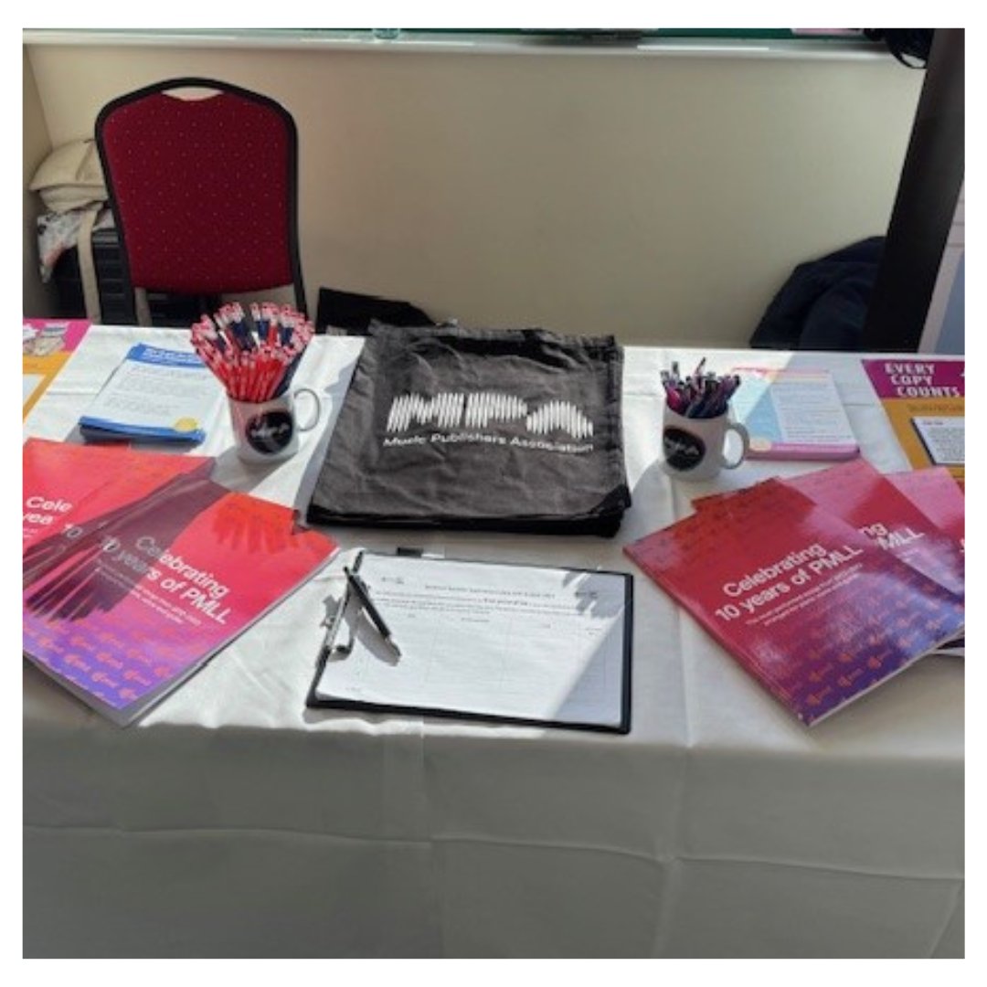 EveryCopyCounts's tweet image. It was great to be at the Somerset Music Conference last Friday to talk to teachers about the Schools Printed Music Licence and our #EveryCopyCounts campaign! 📷
Want to know more about our campaign? 📷 everycopycounts.co.uk
@music_sse