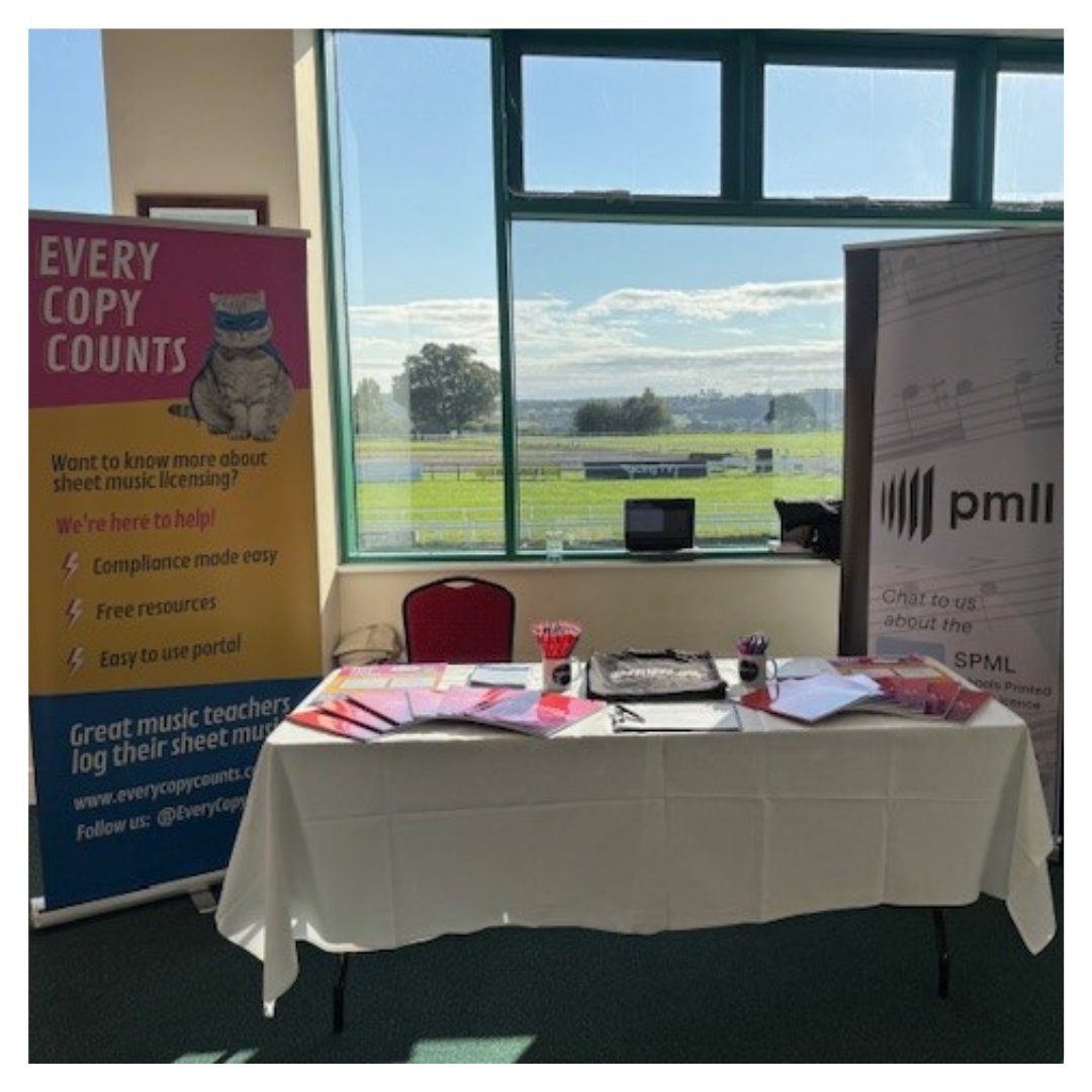 Every Copy Counts (@everycopycounts) on Twitter photo It was great to be at the Somerset Music Conference last Friday to talk to teachers about the Schools Printed Music Licence and our #EveryCopyCounts campaign! 📷
Want to know more about our campaign? 📷 everycopycounts.co.uk
<a href="/music_sse/">SSE Somerset Music</a> It was great to be at the Somerset Music Conference last Friday to talk to teachers about the Schools Printed Music Licence and our #EveryCopyCounts campaign! 📷
Want to know more about our campaign? 📷 everycopycounts.co.uk
<a href="/music_sse/">SSE Somerset Music</a>