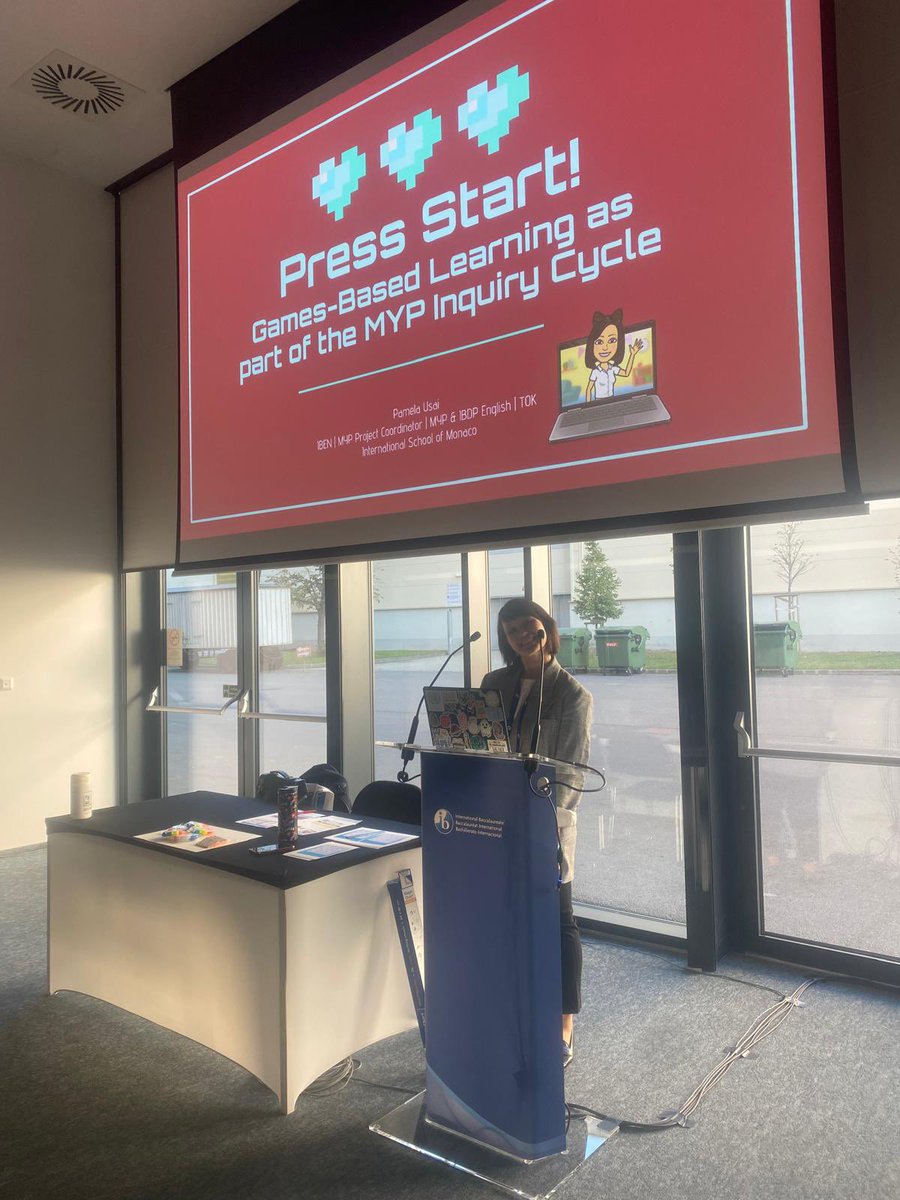 Pamela_Usai's tweet image. #IBGC2024 🌍 grateful to have presented on Games-Based Learning to enthusiastic and like-minded peers 🕹️ @ibmyp @ISMonaco