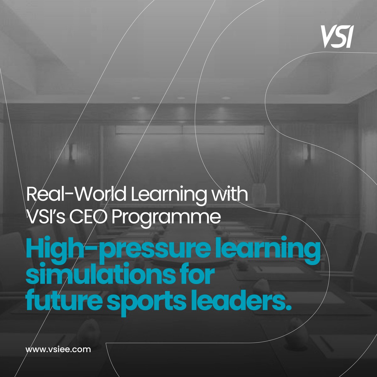 The VSI CEO of a Sports Organisation programme goes beyond theory, providing aspiring sports executives with the opportunity to face real-world challenges head-on.

Participants are immersed in high-pressure simulations that mimic the complexities of running a sports