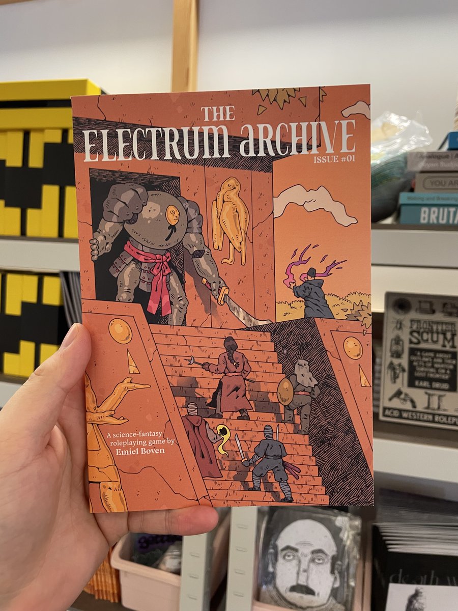 Eryk (@peregrine_coast) on Twitter photo Back in stock today at <a href="/press_peregrine/">Peregrine Coast Press</a>: <a href="/davidblandyrpgs/">David Blandy davidblandyrpgs.bsky.social</a>'s Eco-Mofos!! and <a href="/EmielBoven/">Emiel Boven | @emielboven.itch.io on Bsky</a>'s Electrum Archives Issues 1 and 2.
Get em while they're hot!
peregrinecoast.press Back in stock today at <a href="/press_peregrine/">Peregrine Coast Press</a>: <a href="/davidblandyrpgs/">David Blandy davidblandyrpgs.bsky.social</a>'s Eco-Mofos!! and <a href="/EmielBoven/">Emiel Boven | @emielboven.itch.io on Bsky</a>'s Electrum Archives Issues 1 and 2.
Get em while they're hot!
peregrinecoast.press