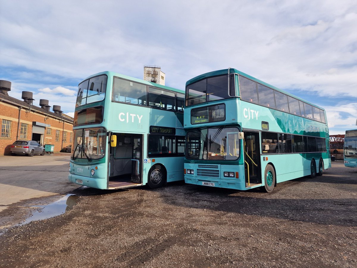 City Transport Group (@citytransportgp) on Twitter photo Our <a href="/ADLbus/">Alexander Dennis</a> <a href="/VolvoBusUK/">Volvo Bus UK & Ireland</a> double deckers. The Leyland Olympian freshly repainted. 102 belted seats. Our <a href="/ADLbus/">Alexander Dennis</a> <a href="/VolvoBusUK/">Volvo Bus UK & Ireland</a> double deckers. The Leyland Olympian freshly repainted. 102 belted seats.