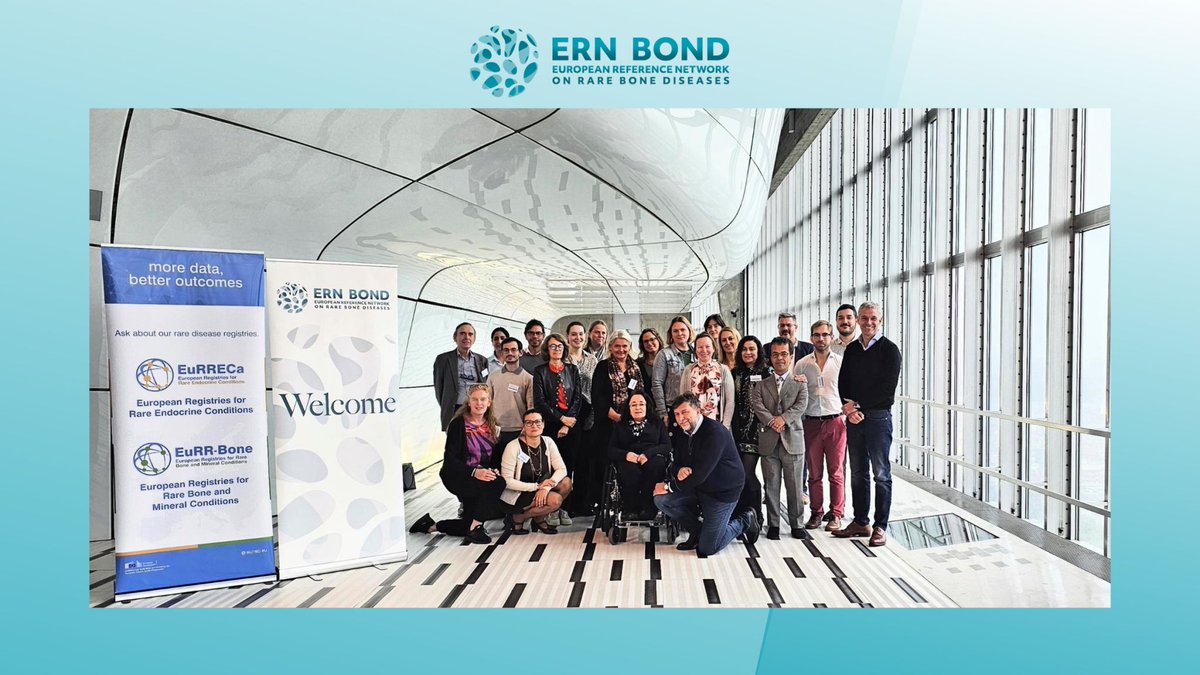 ern_bond's tweet image. 🌟 The 9th ERN BOND Plenary Meeting comes to an end!
We are deeply grateful to everyone who attended and shared their valuable insights. Your commitment and passion are truly inspiring.

#ERNBOND #RareBoneDiseases #ePAG #Collaboration