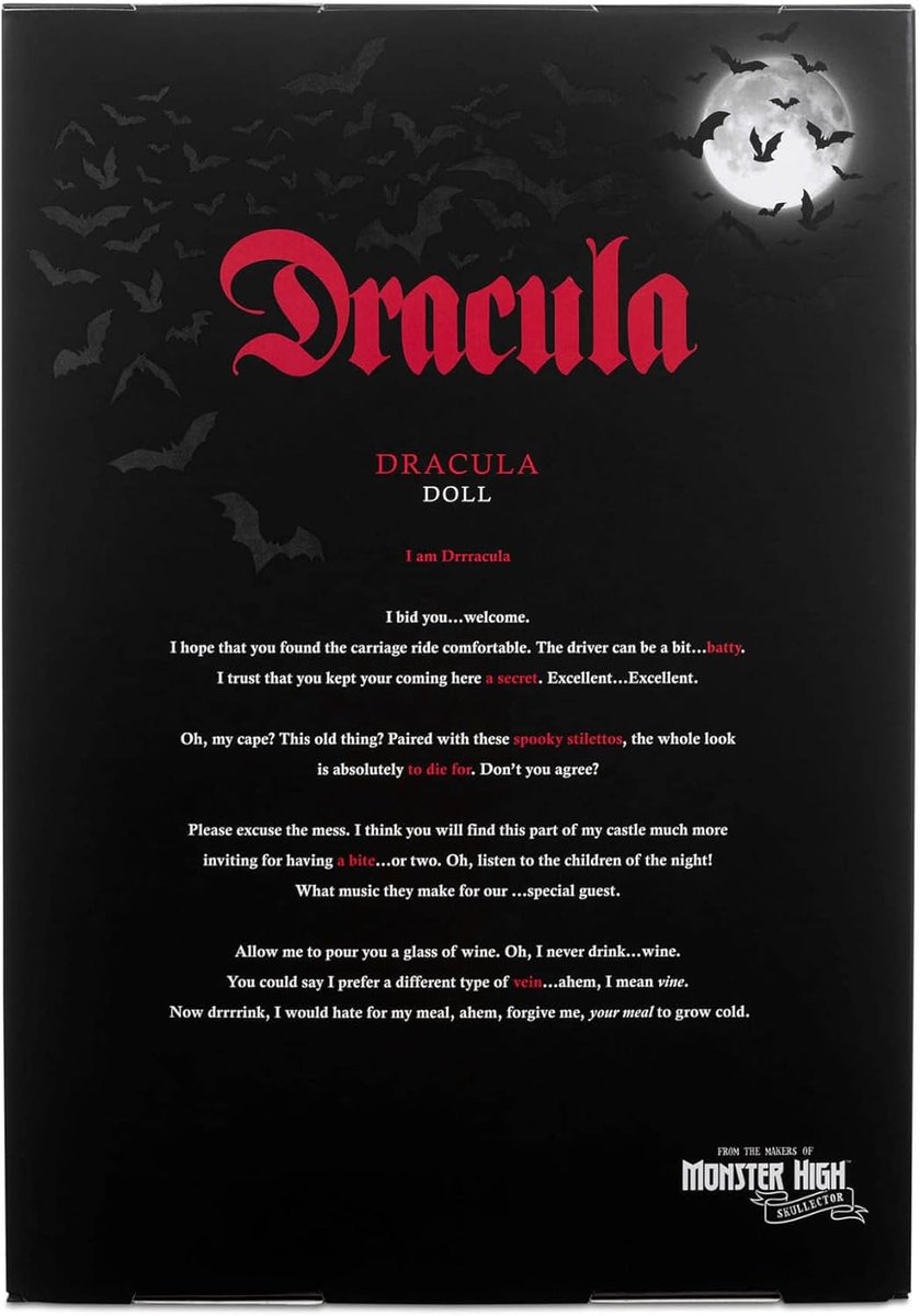 Las_MonsterHigh's tweet photo. Y otras fotitos más, ahora de la muñeca Drácula Skullector (Monster High Collectors) Una preciosidad #MonsterHigh https://t.co/qsmzzQCXYX